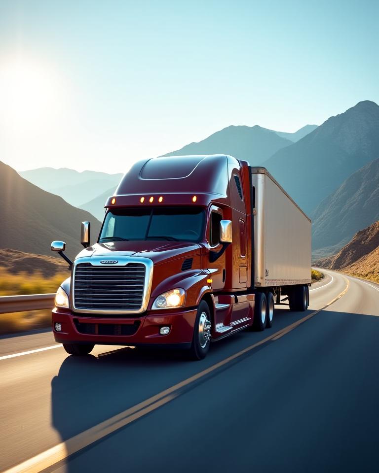 Rocky Mountain transportation logistics fleet serving Denver Colorado
